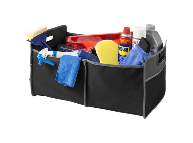 Accordion kofferbak organizer