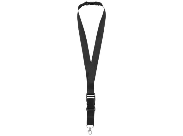 Yogi lanyard met afneembare gesp en veiligheidssluiting