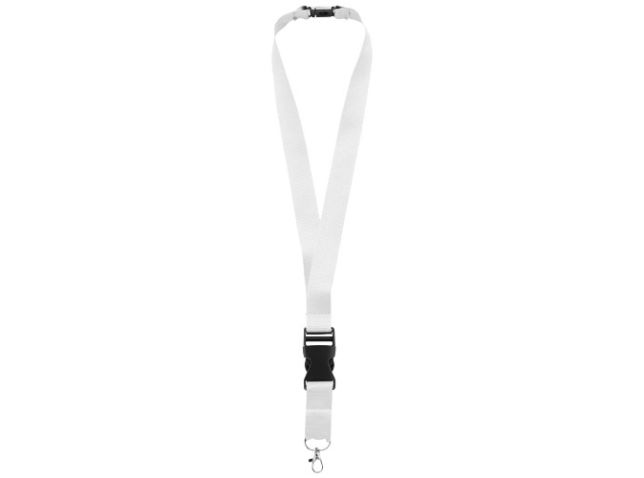Yogi lanyard met afneembare gesp en veiligheidssluiting