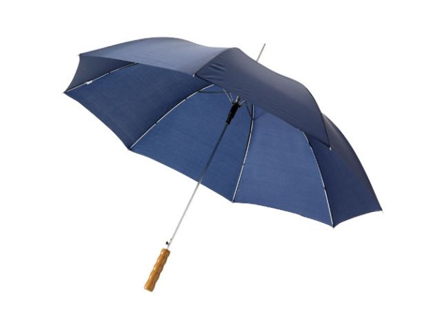 Lisa 23'' automatische paraplu met houten handvat