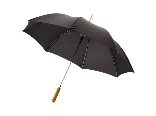 Lisa 23'' automatische paraplu met houten handvat