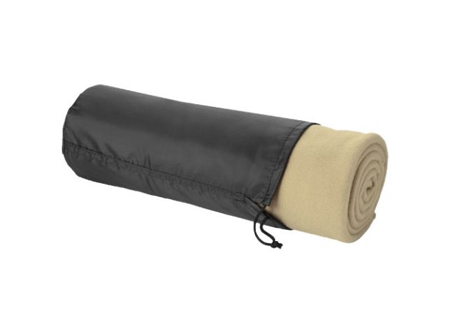 Huggy fleecedeken met hoes 150x120 cm