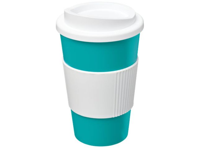 Americano® 350 ml geïsoleerde beker met grip