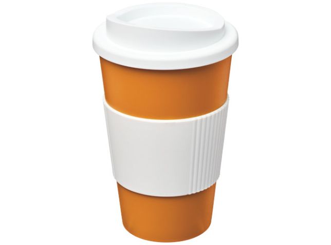 Americano® 350 ml geïsoleerde beker met grip