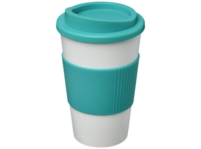 Americano® 350 ml geïsoleerde beker met grip