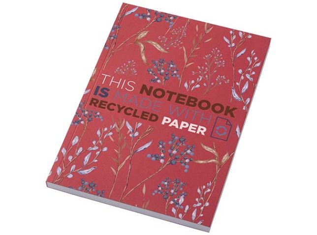 Novella Austen Colours A5 gerecycled notitieboek met zachte cover, 100 vellen