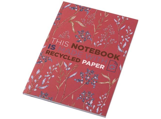Novella Austen Colours A5 gerecycled notitieboek met zachte cover, 50 vellen