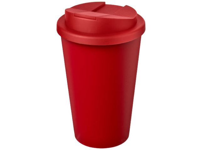 Americano® Eco 350 ml gerecyclede beker met spill-proof deksel