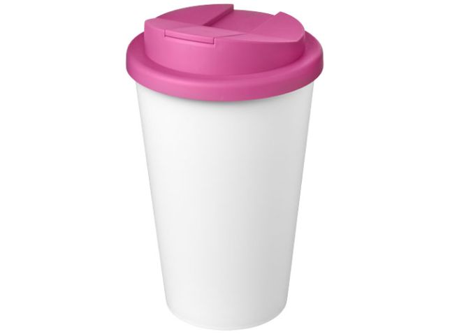 Americano® Eco 350 ml gerecyclede beker met spill-proof deksel
