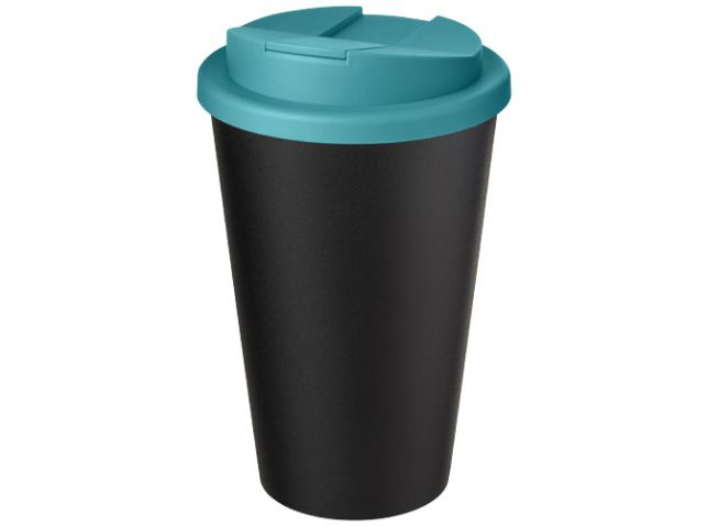 Americano® Eco 350 ml gerecyclede beker met spill-proof deksel