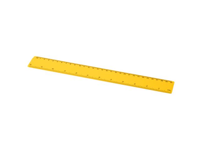Refari liniaal van 30 cm van gerecycled plastic