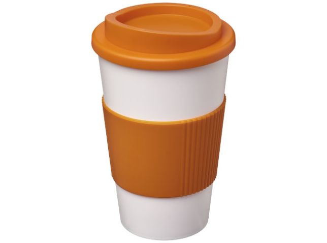 Americano® geïsoleerde beker van 350 ml met handgreep