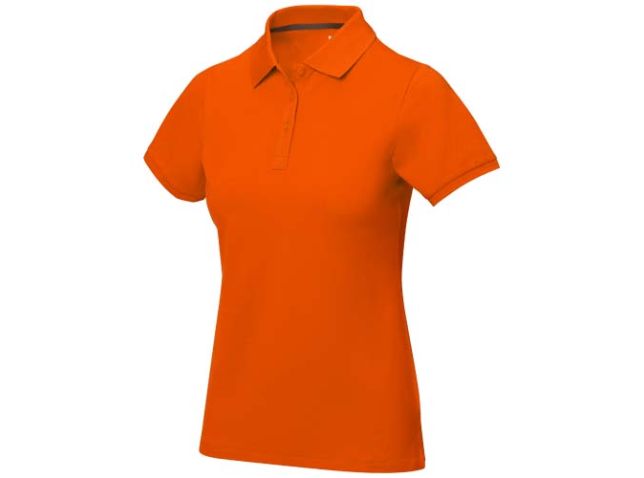 Calgary 200 g/m² damespolo met korte mouwen