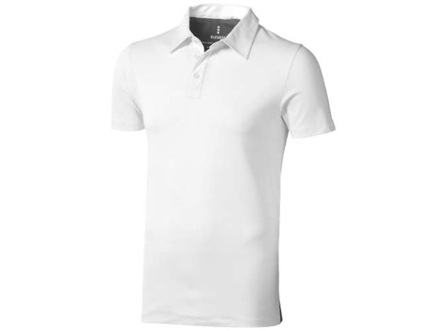 Markham 200 g/m² stretch herenpolo met korte mouwen