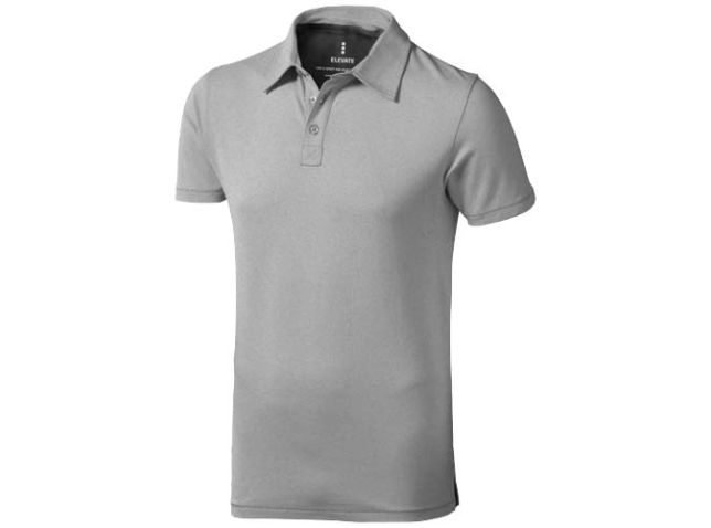 Markham 200 g/m² stretch herenpolo met korte mouwen