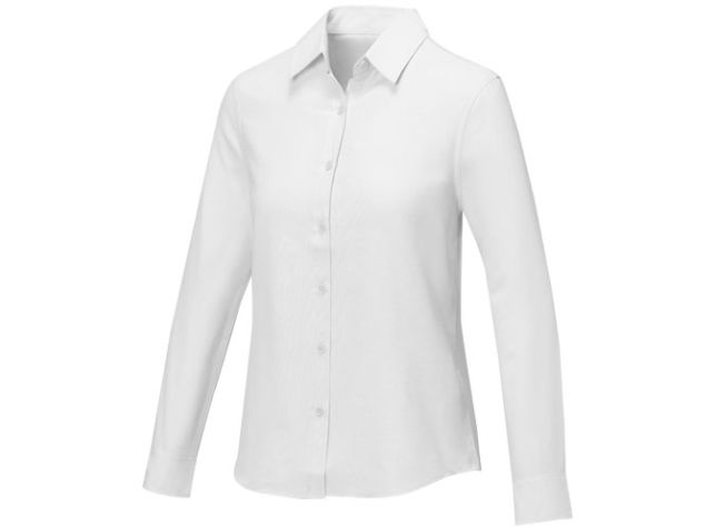 Pollux 130 g/m² damesoverhemd met lange mouwen
