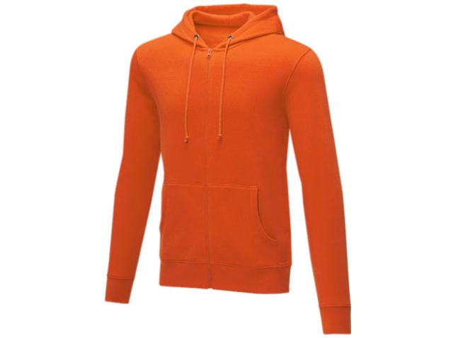 Charon 240 g/m² heren hoodie met ritssluiting
