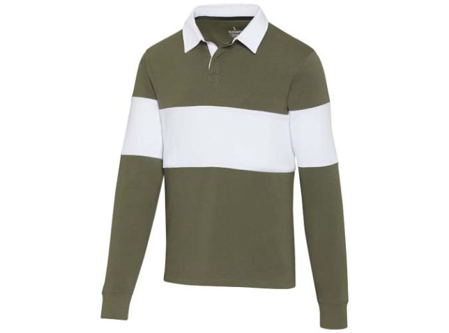 Clyde unisex organic rugbypolo sweatshirt 