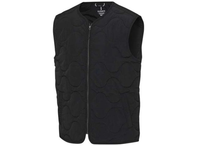 Quartz GRS gerecyclede gewatteerde unisex bodywarmer