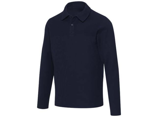 Apollo 245 g/m² uniseks poloshirt met lange mouwen