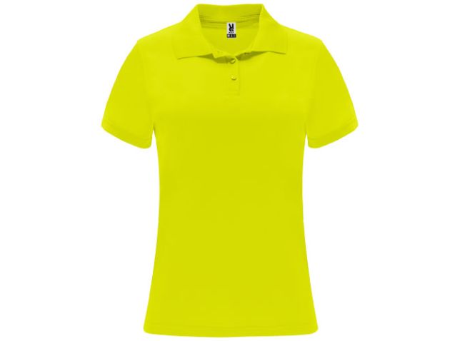 Monzha 150 g/m² sportpolo met korte mouwen voor dames