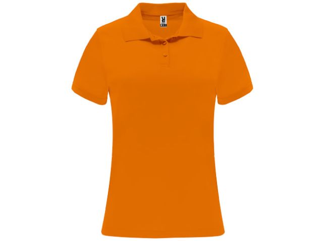 Monzha 150 g/m² sportpolo met korte mouwen voor dames