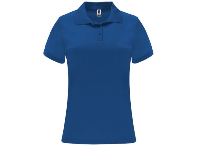 Monzha 150 g/m² sportpolo met korte mouwen voor dames