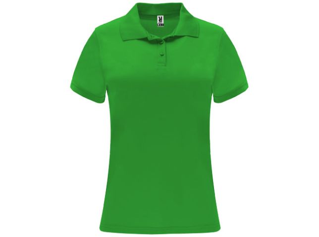 Monzha 150 g/m² sportpolo met korte mouwen voor dames
