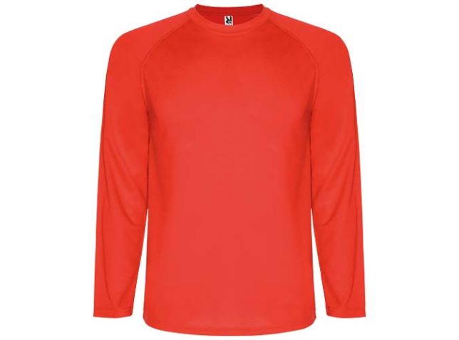Montecarlo 150 g/m² heren sport t-shirt met lange mouwen