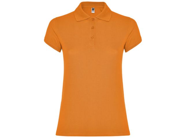 Star 200 g/m² damespolo met korte mouwen