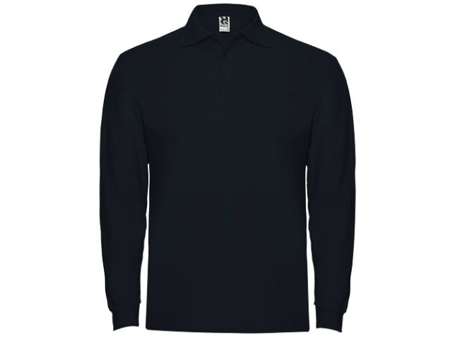 Estrella 220 g/m² herenpolo met lange mouwen
