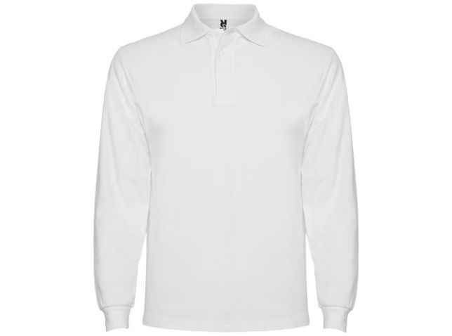 Estrella 220 g/m² herenpolo met lange mouwen