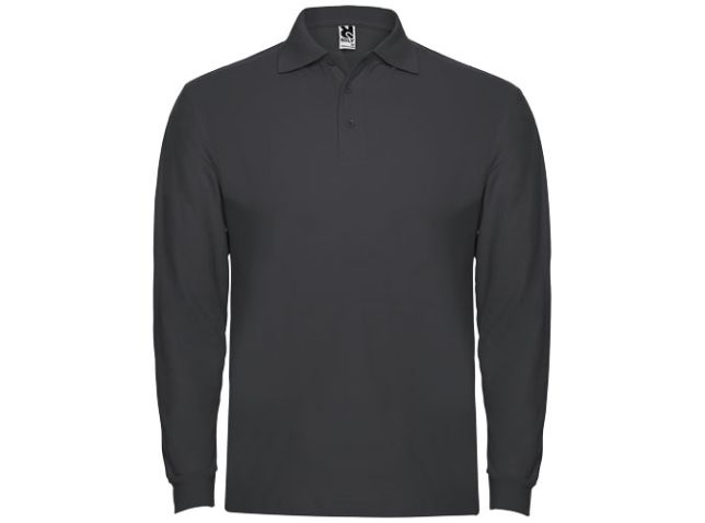 Estrella 220 g/m² herenpolo met lange mouwen