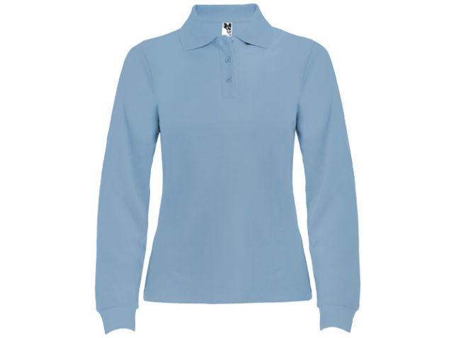Estrella 220 g/m² damespolo met lange mouwen