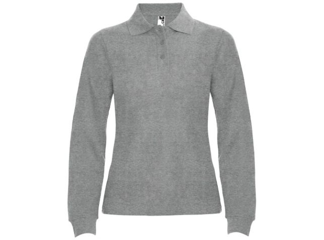 Estrella 220 g/m² damespolo met lange mouwen