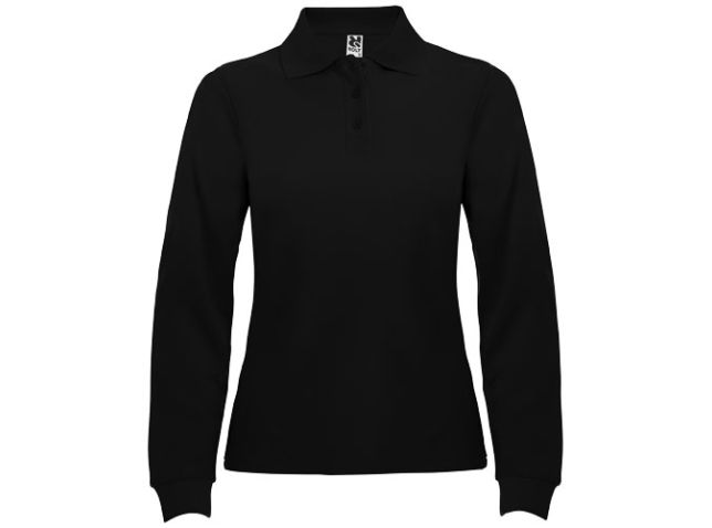 Estrella 220 g/m² damespolo met lange mouwen